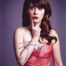 ZOOEY DESCHANEL  Autographed Signed 8x10 Photo Picture REPRINT