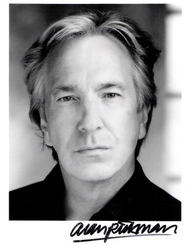 ALAN RICKMAN Autographed Signed 8x10Photo Picture REPRINT