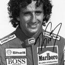ALAIN PROST Autographed signed 8x10 Photo Picture REPRINT