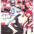 BILLY SIMS Autographed signed 8x10 Photo Picture REPRINT