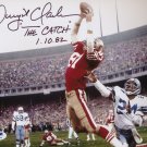 Dwight Clark  Autographed signed 8X10 Photo Picture REPRINT