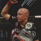 GEORGES St.PIERRE Autographed signed 8X10 Photo Picture REPRINT
