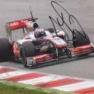 JENSON BUTTON Autographed signed 8x10 Photo Picture REPRINT