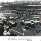 JUAN MANUEL FANGIO Autographed signed 8x10 Photo Picture REPRINT