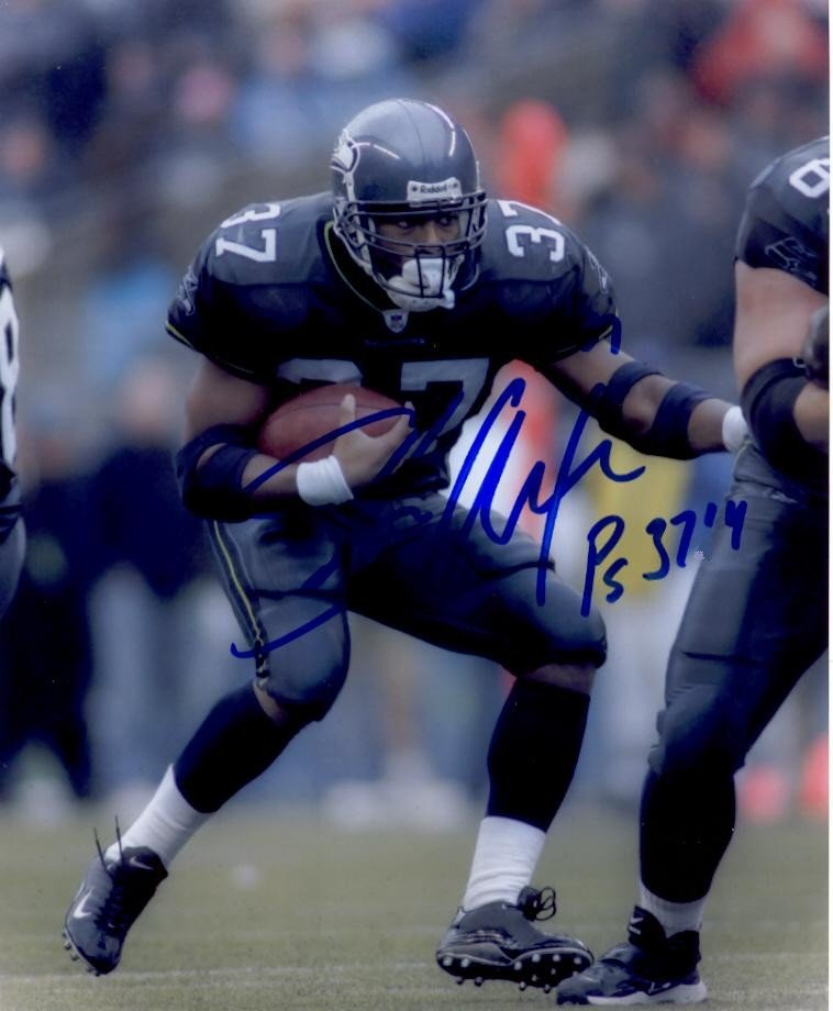 SHAUN ALEXANDER Autographed signed 8x10 Photo Picture REPRINT