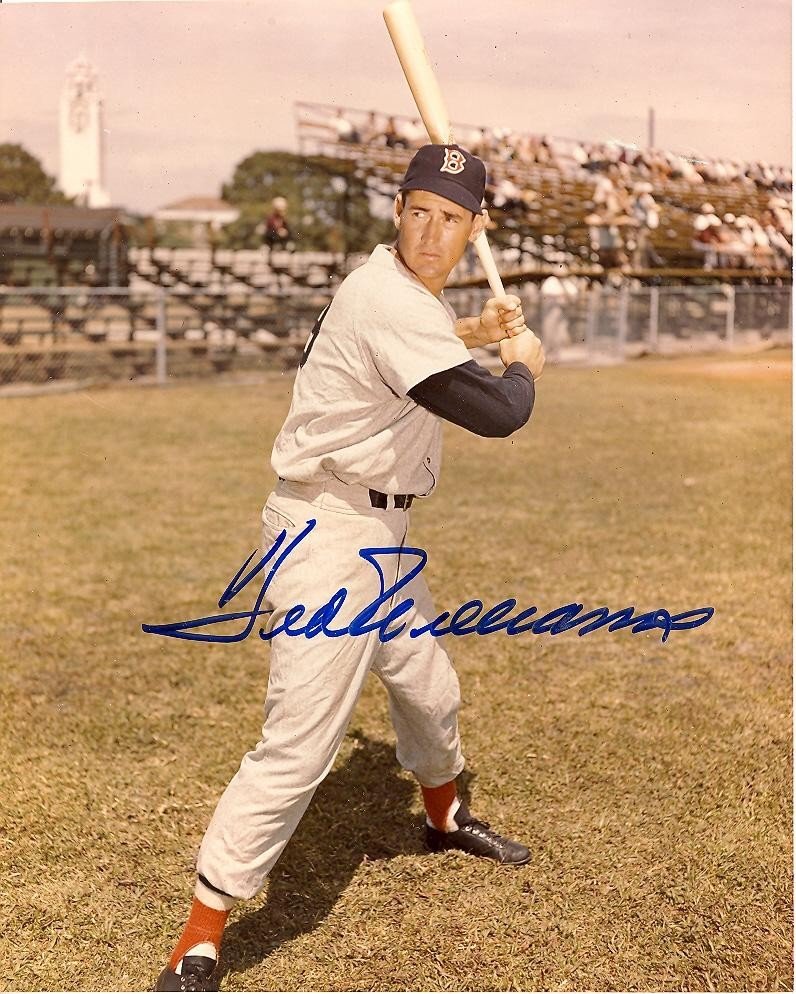 TED WILLIAMS Autographed signed 8x10 Photo Picture REPRINT