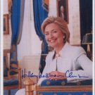 HILLARY CLINTON Autographed signed 8x10 Photo Picture REPRINT