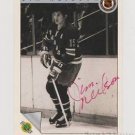 Original JIM NEILSON Autographed NHL Ultimate 2.5x3.5 Card w/COA