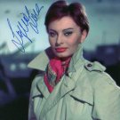 Gorgeous  SOPHIA LOREN  Signed Autograph 8x10  Picture Photo REPRINT