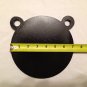 7 Inch Mild Steel Gong Shooting Target 3/8 Two Eared Mickey