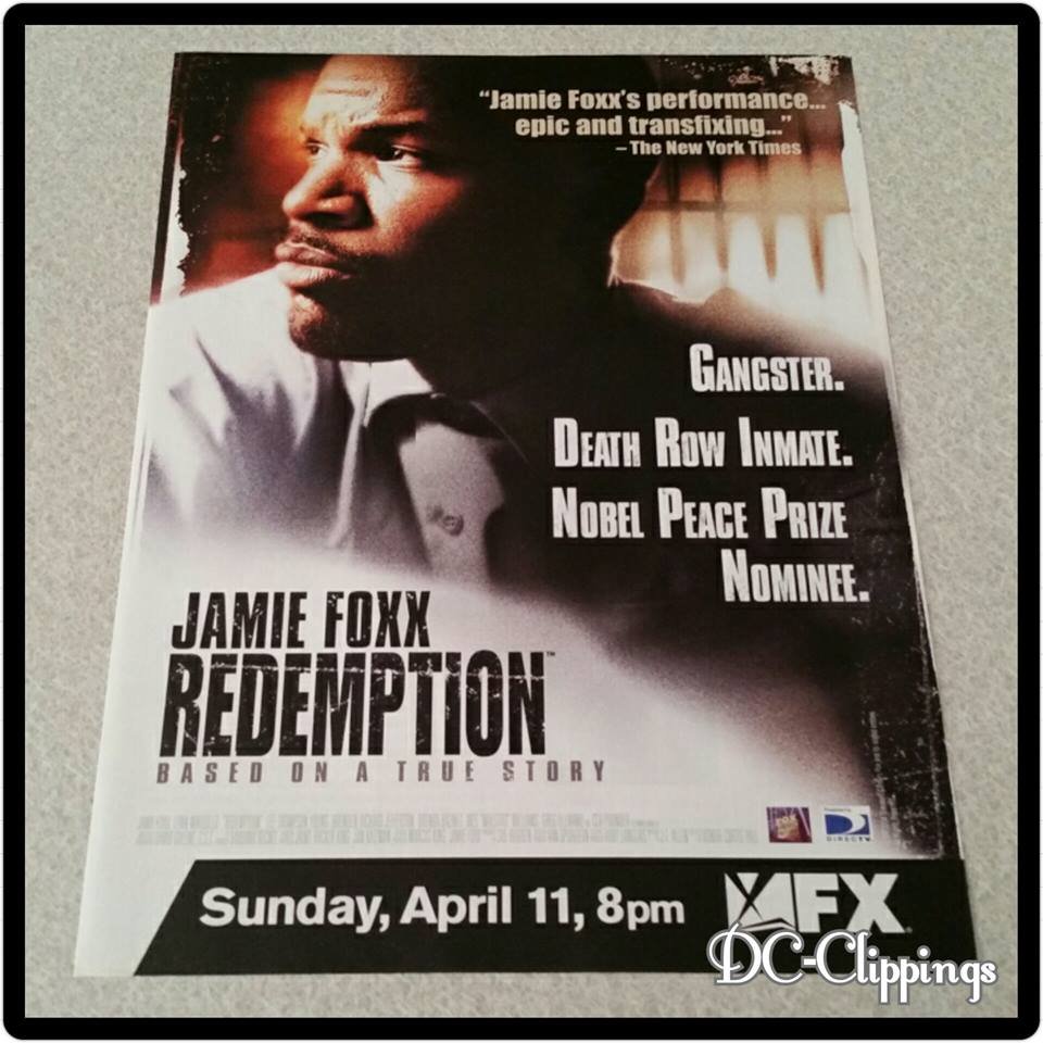 Where Can I Watch Redemption Jamie Foxx Redemption Ad/Clipping Jamie Foxx