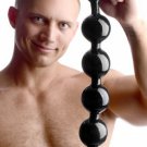 Black Baller Anal Beads