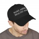 Make America Healthy Again Embroidered Distressed Dad Hat