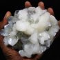AMAZING APOPHYLLITE AND STILBITE MINERALS COLLECTIBLES SPECIMENS INDIA PIECE