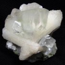 AMAZING APOPHYLLITE AND STILBITE MINERALS CLUSTER FORMATION SPECIMENS PIECE