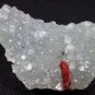 AMAZING RED STILBITE ON MATRIX  QUARTZ MINERALS COLLECTIBLES SPECIMENS INDIA