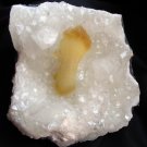 AMAZING STILBITE BOWTIE ON HUGE APOPHYLLITE MINERALS CLUSTER FORMATION SPECIMENS