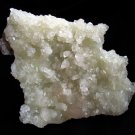 AMAZING POINTED APOPHYLLITE AND PREHNITE MINERALS CLUSTER FORMATION SPECIMENS