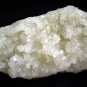EXCELLENT POINTED APOPHYLLITE AND PREHNITE MINERALS CLUSTER FORMATION SPECIMENS