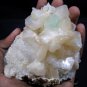 AMAZING STILBITE AND  APOPHYLLITE MINERALS CLUSTER FORMATION SPECIMENS PIECE