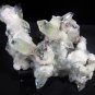 AMAZING POINTED APOPHYLLITE AND CHALCEDONY MINERALS CORAL FORMATION COLLECTIBLES