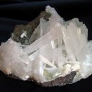 AMAZING SCOLECITE AND APOPHYLLITE MINERALS FORMATION COLLECTIBLES SPECIMEN INDIA