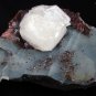 AMAZING APOPHYLLITE STILBITE ON CHALCEDONY MINERALS FORMATION COLLECTIBLES INDIA