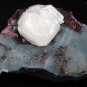 AMAZING APOPHYLLITE STILBITE ON CHALCEDONY MINERALS FORMATION COLLECTIBLES INDIA