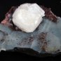 AMAZING APOPHYLLITE STILBITE ON CHALCEDONY MINERALS FORMATION COLLECTIBLES INDIA