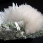 AWESOME SCOLECITE WITH APOPHYLLITE MINERALS FLOWER FORMATION COLLECTIBLES INDIA