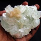 AMAZING LIGHT GREEN APOPHYLLITE AND STILBITE MINERALS COLLECTIBLES SPECIMENS