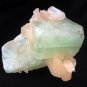 AMAZING GREEN APOPHYLLITE AND STILBITE MINERALS FORMATION COLLECTIBLES SPECIMENS