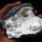 AWESOME PUFFY OKENITE AND GYROLITE BALLS MINERALS RARE FOUND COLLECTIBLES INDIA