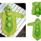 Baby Infant paded cozy toe Pea Pod Sleeping Sleep Grow Bag Outfit Costume Romper