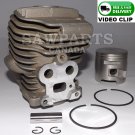 HUSQVARNA K750/760 NIKASIL CYLINDER / PISTON "now with bonus set of rings" 51mm