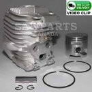 HUSQVARNA K750 K760 PREMIUM CYLINDER / PISTON "now with bonus set of rings" 51mm