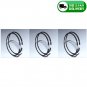 PISTON RINGS 48x1.5mm SET of 3 (6 rings total) Fits STIHL TS460
