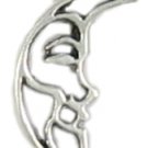  Moon lead free pewter charm lot 25 pieces