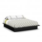 Modern Platform Bed - King | Black