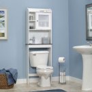 Space Saving Over Toilet Bathroom Cabinet | White