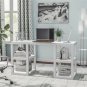 Modern Storage Shelves Computer Desk