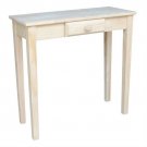 Unfinished Hall Table/Laptop Desk
