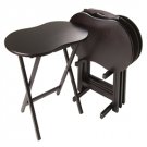 5 Piece TV Table Set | Espresso