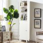 Single Tower Storage Cabinet | White