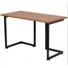 Modern Simplistic Cherry Finish Computer Desk