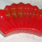 Vintage DeForest of California 337 Red Orange Lazy Susan Replacement Side Bowl