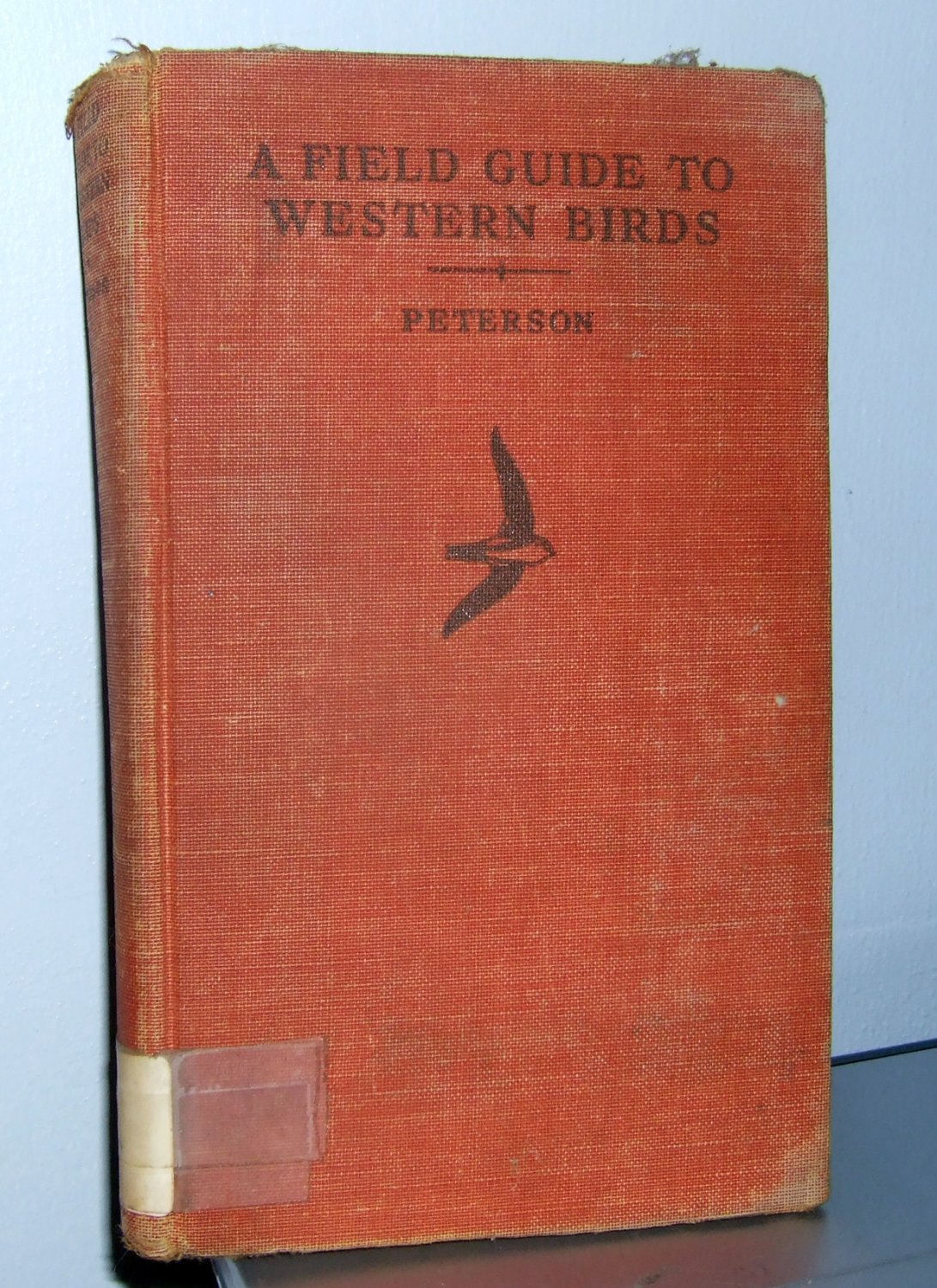 A Field Guide To Western Birds, Peterson 1941 Houghtlin Mifflin, Rare