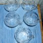 Set of Five Anchor Hocking EAPG Oatmeal Punch Cups