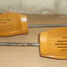 Vintage Shoe Stretchers Wood & Metal Adjustible, 8 - 9 1/2 from Western Germany