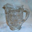 Vintage EAPG Star of David Small Pitcher from Anchor Hocking